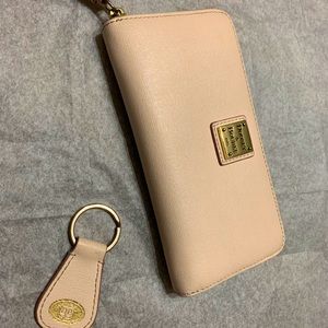 Dooney and Bourke wallet and key fob